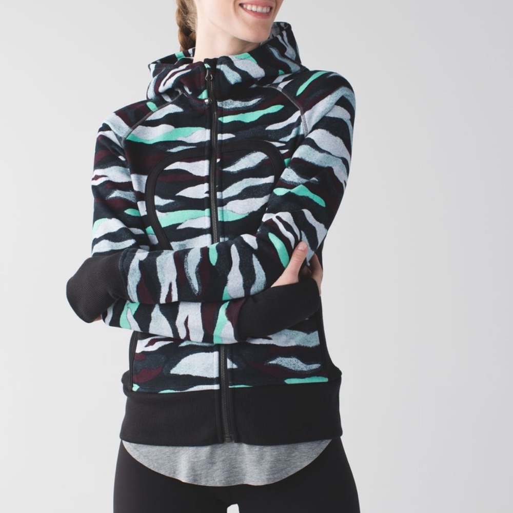 Lulu scuba mini coast camo hoodie